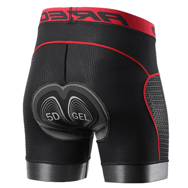 Short Masculino Ciclismo e Spinning Gel 5D Confortável - Newboler