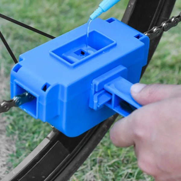 Kit de limpeza de corrente e engrenagem de bicicleta para manutenção de transmissão sem esforço